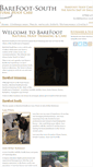Mobile Screenshot of barefoot-south.com